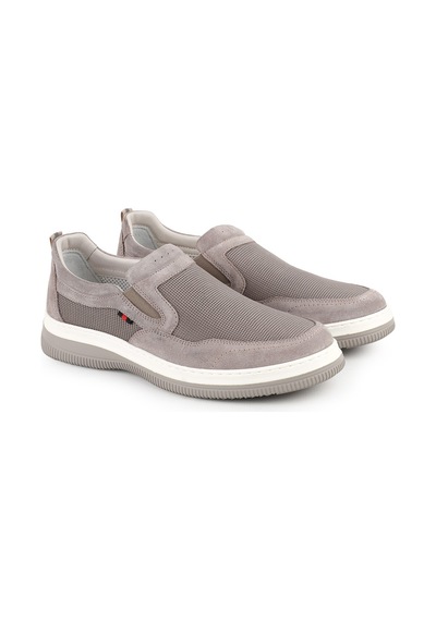 Libero H1096 Hakiki Süet Fileli Nefes Alan Ultra Hafif Eva Taban Erkek Slip-on Günlük Ayakkabı Vizon Libero H1096 Hakiki Süet Fileli Nefes Alan Ultra Hafif Eva Taban Erkek Slip-on Günlük Ayakkabı Vizon