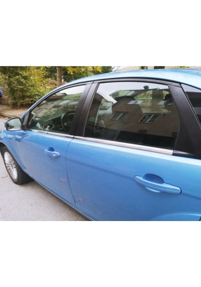 Ford Focus Hb-sedan Krom Cam Çıtası 4 Prç P.çelik 2005-2011 Arası