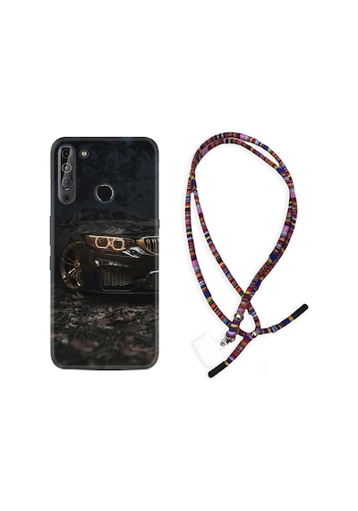 Casper Via X20 Kilif Rasta Boyun Askili Black Car 1768 553097439