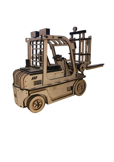 Ahşap Forklift Maketi