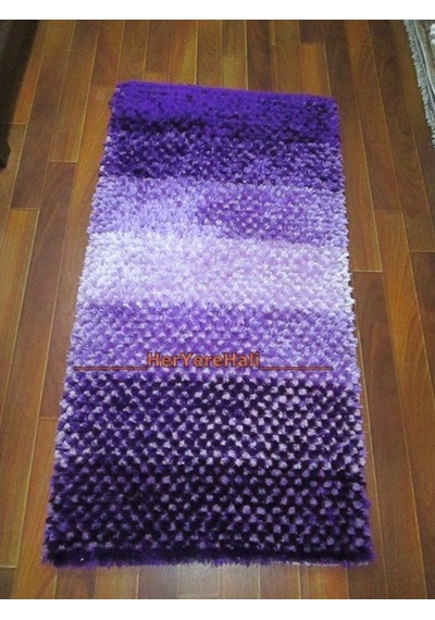 Serisonu Halı Sumatra 651Violet Mor Geçişli 80X150 Cm