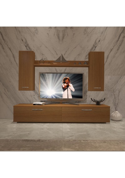 Decoraktiv Eko 5d Slm Std Tv Ünitesi Tv Sehpası Ceviz