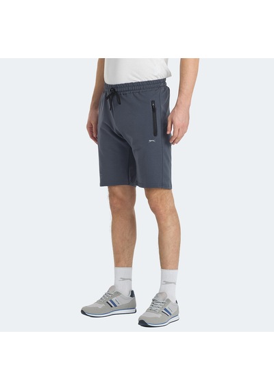 Slazenger OVER 2 li Set Erkek  Lacivert - Koyu Gri Şort
