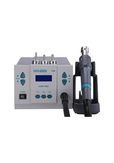 861dw Dijital Smd Lehimleme İstasyonu Akıllı Sıcak Hava 1000 W Dijital Rework Station