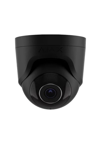 Ajax Turretcam 8 Mp/4 Mm Kablolu Aı Destekli Güvenlik Ip Kamerası Siyah