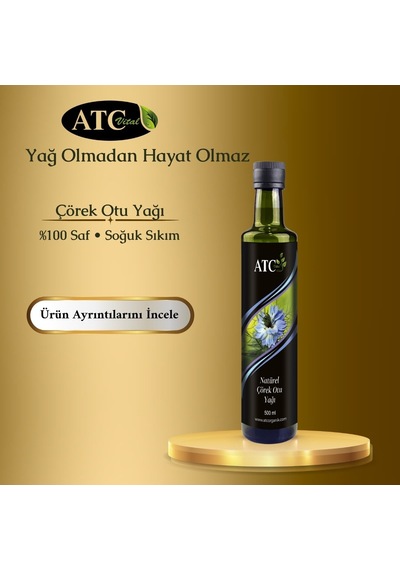 Atc Vital Çörek Otu Yağı 500 Ml