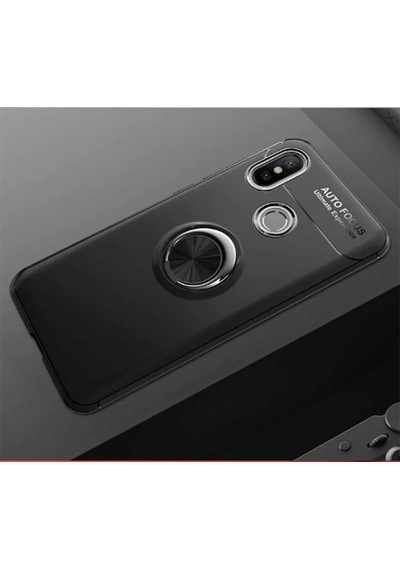 Xiaomi Redmi Note 7 Kilif Yüzüklü Magnetli Ravel Case 389753336