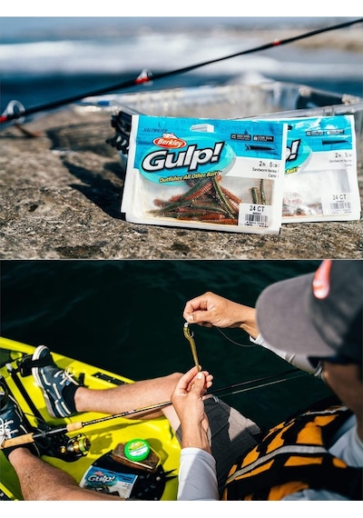 Berkley Gulp Saltwater Sandworm Kokulu Lrf Silikon Yem