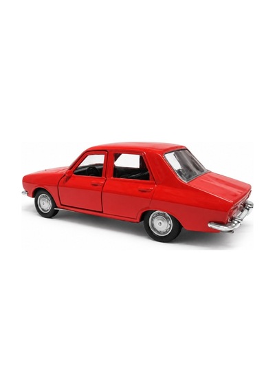 Welly 43827 Renault 12 Kırmızı 1:36 Metal Die-cast Çek-bırak Model Araba 11,5 Cm