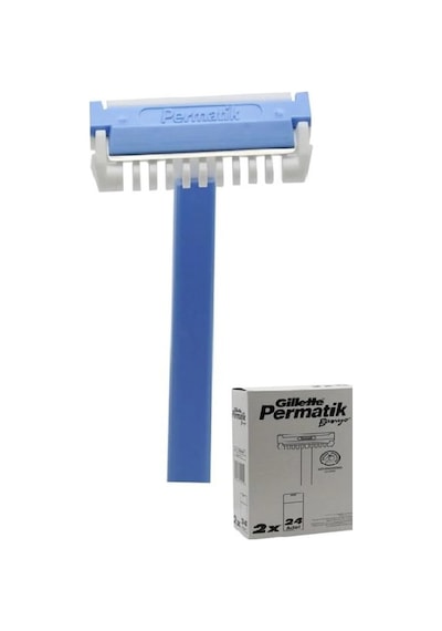 Gillette Permatik Banyo Kullan-At Tıraş Bıçağı 2 x 24'lü