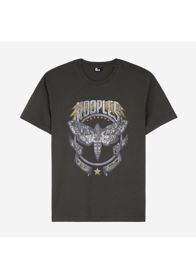 The Kooples Erkek Baskılı Gri T-shırt