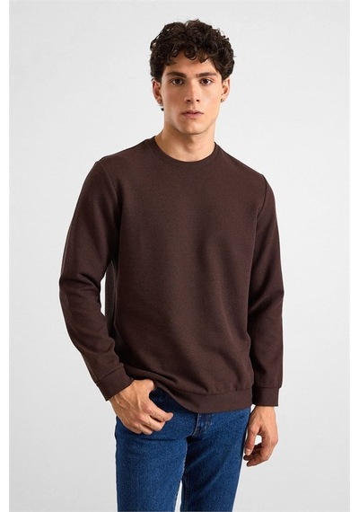 Süvari Koyu Kahve Regular Melanjlı Baskısız Waffle Bisiklet Yaka Cepsiz Düz Sweatshirt Sw2013700027-kh9 Koyu Kahverengi Süvari Koyu Kahve Regular Melanjlı Baskısız Waffle Bisiklet Yaka Cepsiz Düz Sweatshirt Sw2013700027-kh9 Koyu Kahverengi