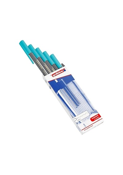 0.3 Mm Uçlu Turkuaz Fineliner Kalem - 5 Adet