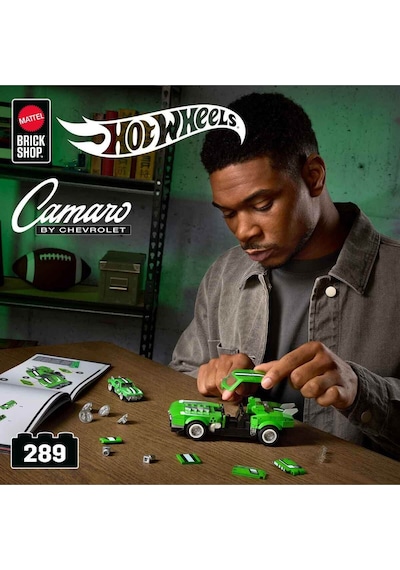 Hot Wheels Speed Serisi Custom 68 Camaro Araba 289 Parça Jft16 Yeşil