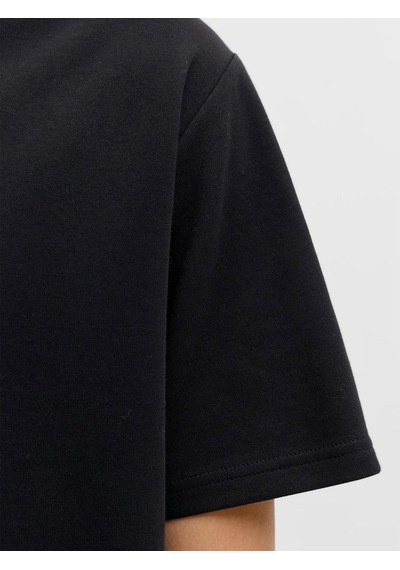 Jack & Jones Fusion Back Print Erkek Siyah Tişört 12289911-b