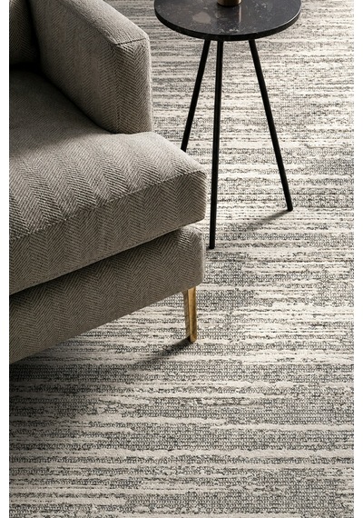 Bukle Gri Beyaz Kilim Yıkanabilir Kaymaz Taban Şönil Kilim Salon Oturma Odası Halısı Bk480