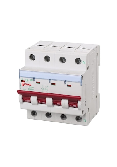 Makel Sigorta 50 Amper 3P+N C Tipi 3Ka 27018009