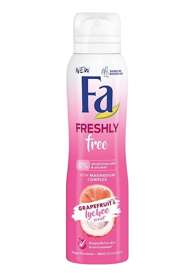 Fa Freshly Free Grapefruit&Lychee Kadın Sprey Deodorant 150 ML