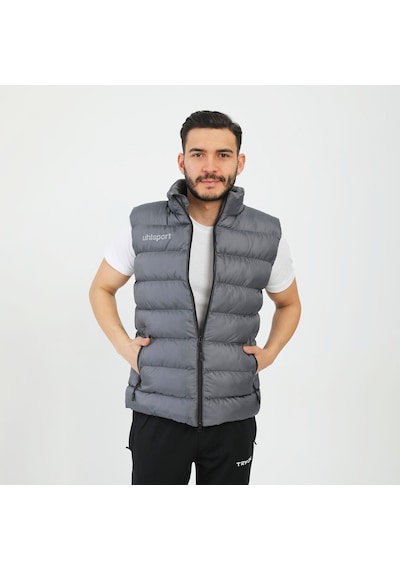Koyu Gri Uhlsport Erkek Günlük Yelek Free 1101759 001