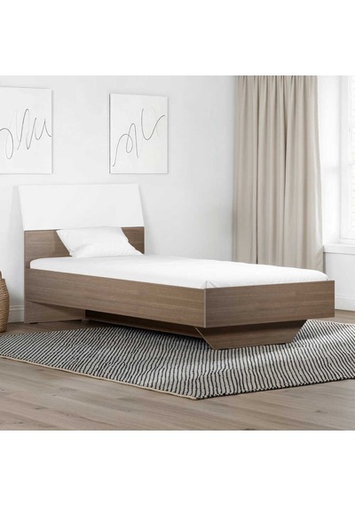 Prestij Tek Kişilik Karyola - Noce/beyaz 95x90x195 Cm