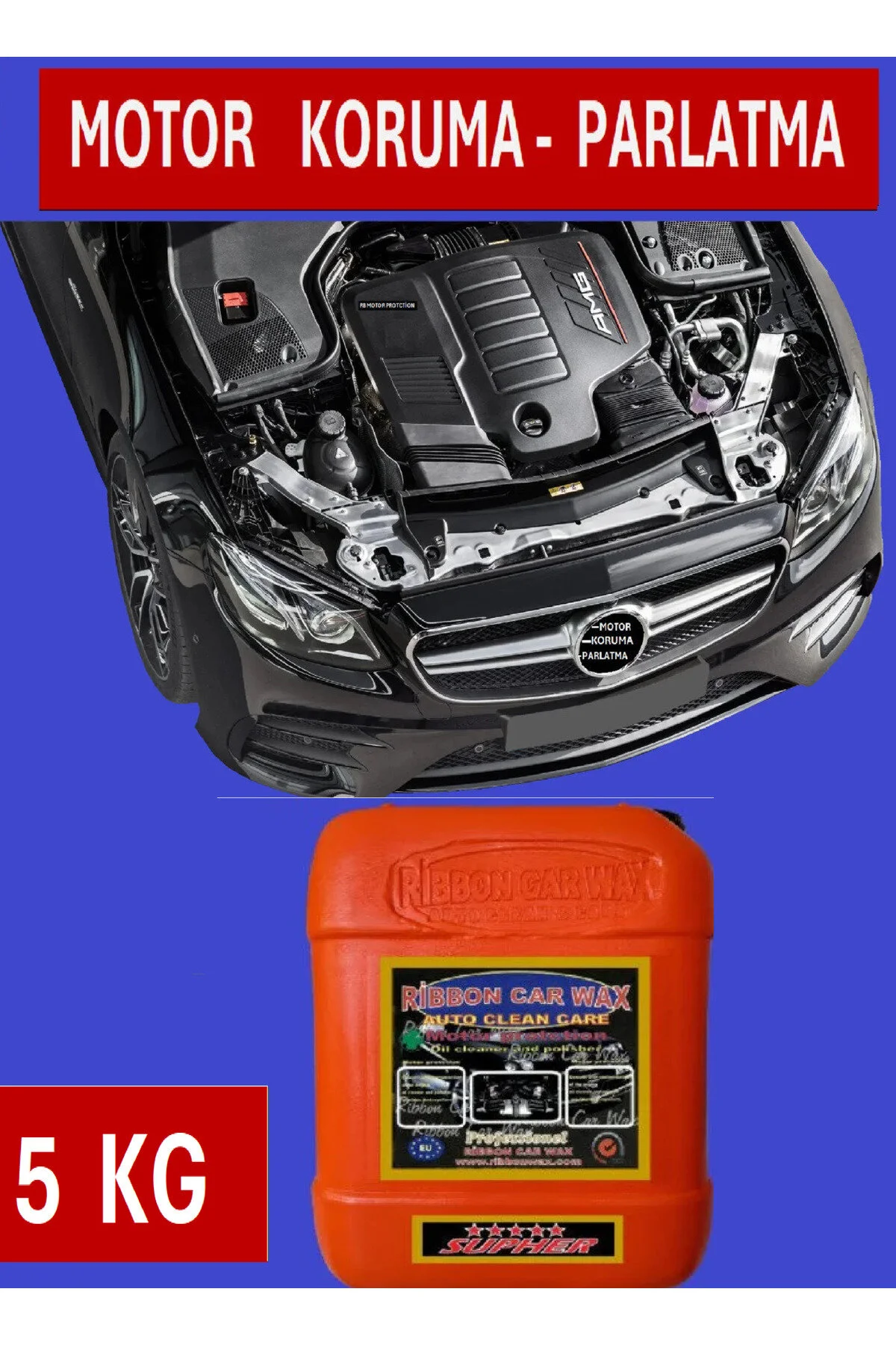 Rb Motor Protction Motor Koruma Parlatma Cilası 5 Kg