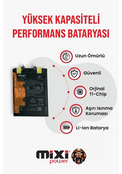 Xiaomi Redmi K50 Pro Uyumlu Tam Kapasite Batarya