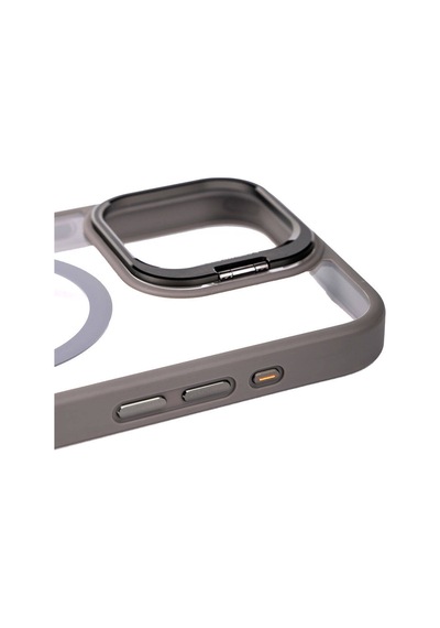 Apple Uyumlu iPhone 15 Pro Kılıf Case, Lens Koruyuculu Mıknatıslı Magsafe Wireless Şarj Destekli Kapak