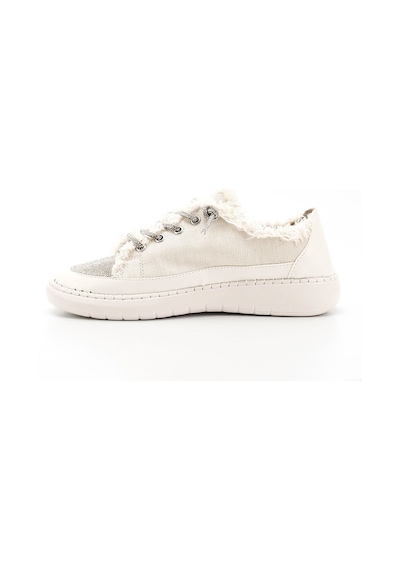 Gönderi(R) Gönderi R Bej Kot Triko Taşlı Comfort Dolgu Taban Sneaker Bej