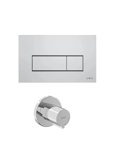 VitrA Root Square Kumanda Paneli Seti 800-2032 Kumanda Paneli + Stop Valf Sıva Üstü Grubu Diğer