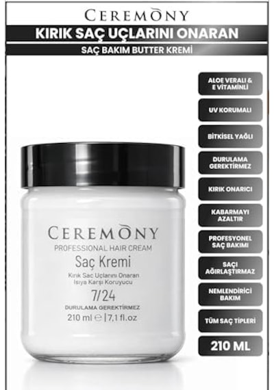 Ceremony 7/24 Saç Bakım Butter Kremi 210 Ml