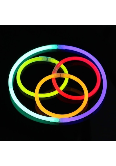 Vicloon Işıklı Çubuk, Işık Çubuğu Cyalume Glowsticks Düğün Parti Doğum Günü İçin Bağlayıcı İle Çok R Genel