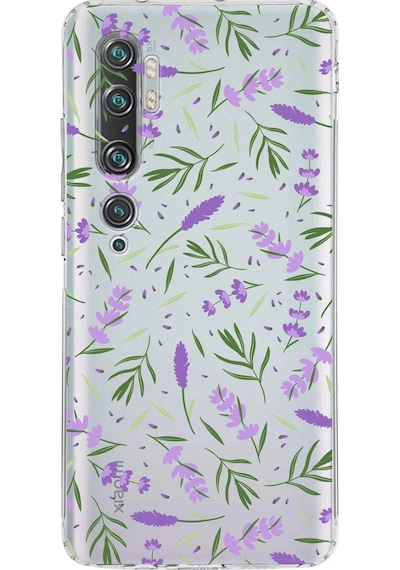 Xiaomi Mi Note 10 Pro İle Uyumlu Water Color 3 Kamera Korumalı Şeffaf Kılıf Şeffaf