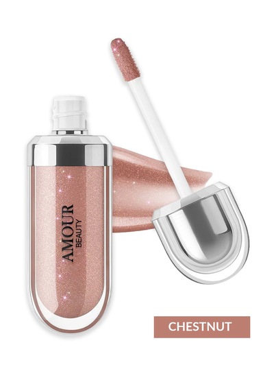 Amour Amour 3d Hydra Nemlendirici Dudak Parlatıcısı Işıltılı & Hacim Veren Lip Gloss 20 Chestnut