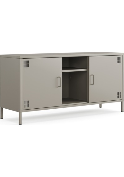 Pera Tv Ünitesi, Tv Dolabı,2 Kapaklı, Açık Raflı 130,50 X 40 X 64,50 Cm Ral 7039 Acıbadem Antrasit Pera Tv Ünitesi, Tv Dolabı,2 Kapaklı, Açık Raflı 130,50 X 40 X 64,50 Cm Ral 7039 Acıbadem Antrasit