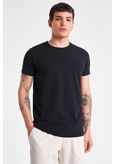 Lescon Erkek Kısa Kollu T-shirt 26s-1225-26y Siyah
