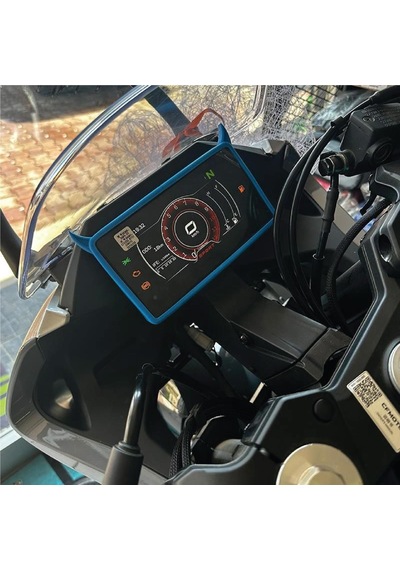 Cf Moto Nk250 Ve Sr250 2019-2023 Uyumlu Km Koruyucu Kılıf Mavi