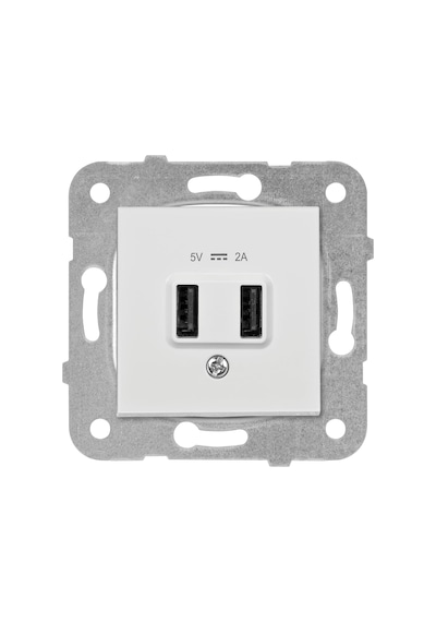 Karre Beyaz Usb Priz 5v 2a