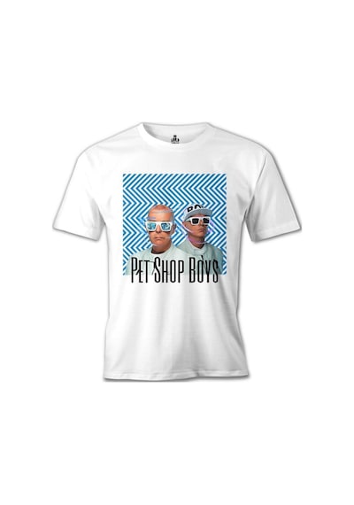 Pet Shop Boys - Super Beyaz Erkek Tshirt