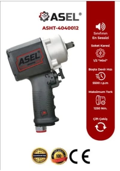Asel 1/2 Mını Havalı Somun Sıkma-sokme