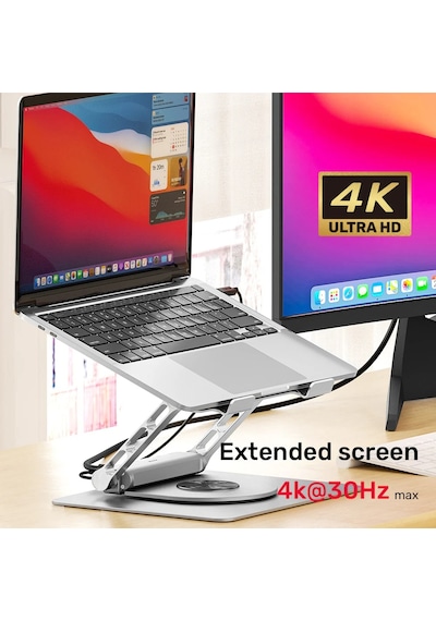 Unıtek 360d Metal 15.6 Notebook Stand 5in1 D1109b
