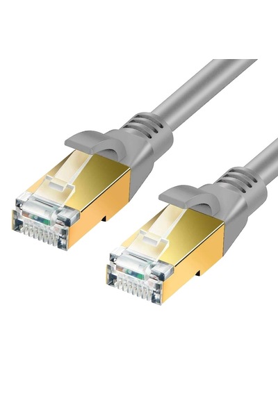 Inca 10metre Cat8 S/ftp Icat8-10g Gri Patch Kablo