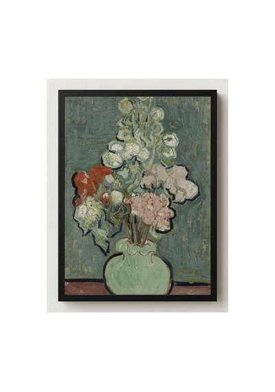 Van Gogh Van Gogh Çiçek Vazosu Çerçevesiz Poster 21x30 Cm A4 Tablo Van Gogh Post Empresyonizm
