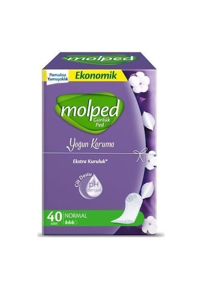 Molped Yoğun Koruma Normal Günlük Ped 40'lı