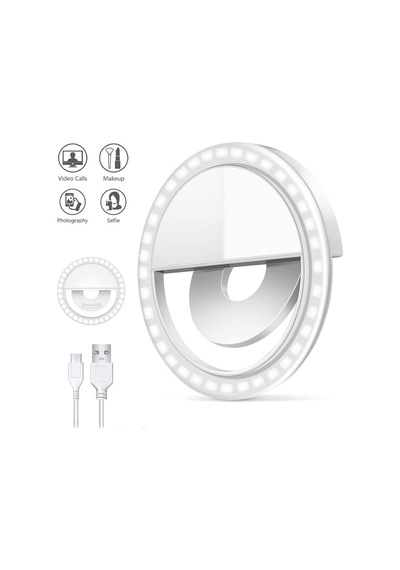 Selfie Işığı Ring Light Led Flash Beauty Light Taşınabilir Ledli