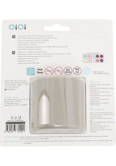 Mini Bardak Powder Grey 4 Adet Çok Renkli