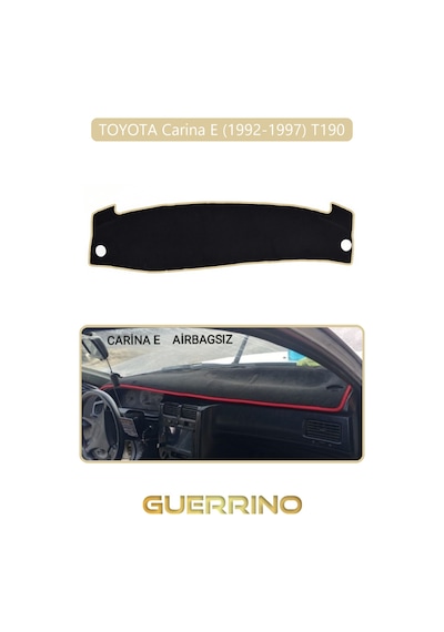 Toyota Carina E 1992-1997 T190 Aırbaglıtorpido Koruma Halısı Bej Kenar