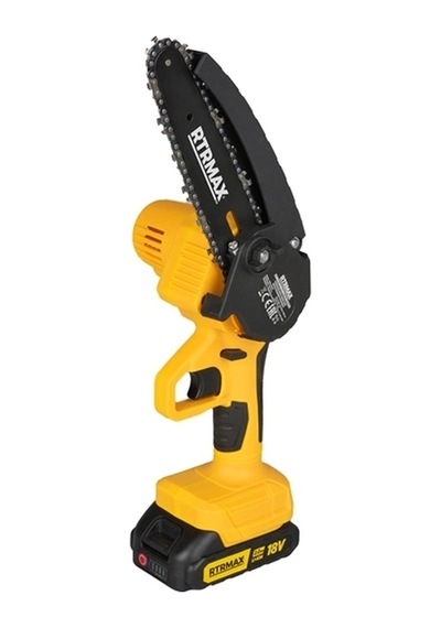 Rtrmax Akülü Budama Testeresi 150mm Kömürsüz 18v 2x2ah Akü Pvc Çantalı