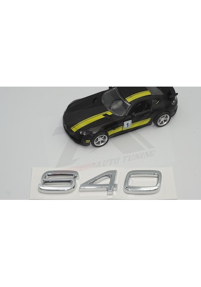 Volvo S40 Krom Abs 3M 3D Bagaj Logo Yazı Ürün