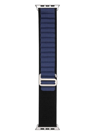 Apple Uyumlu Watch 38mm - Band-74 Hasır Kordon-midnight