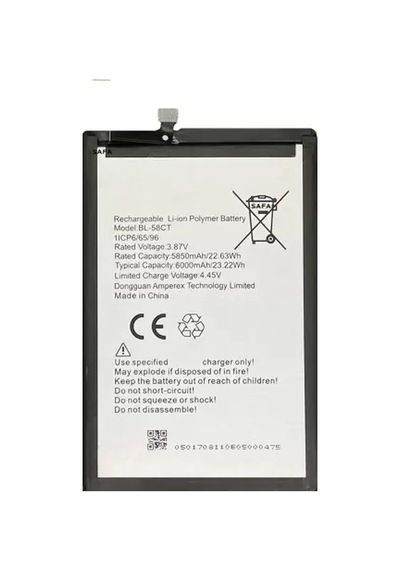 Axya Tecno Spark 7 Pil Batarya BL-58BT